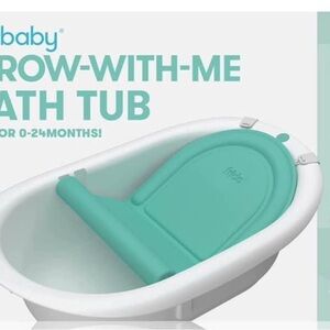 Fisher-Price Grow-With-Me Bath Tub - White and Green